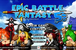 Epic Battle Fantasy 5 unblocked - play online free
