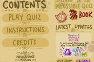 The Impossible Quiz Book: Chapter 1 unblocked - play online free
